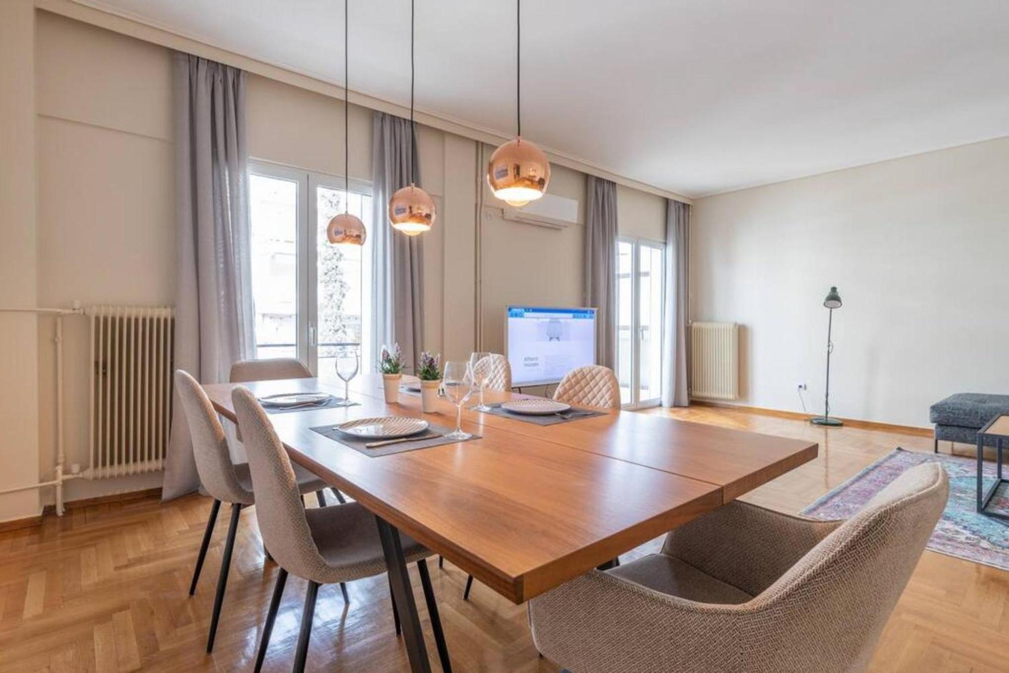 Amfitritis Family Lux Apartment At Palaio Faliro Athen Eksteriør billede