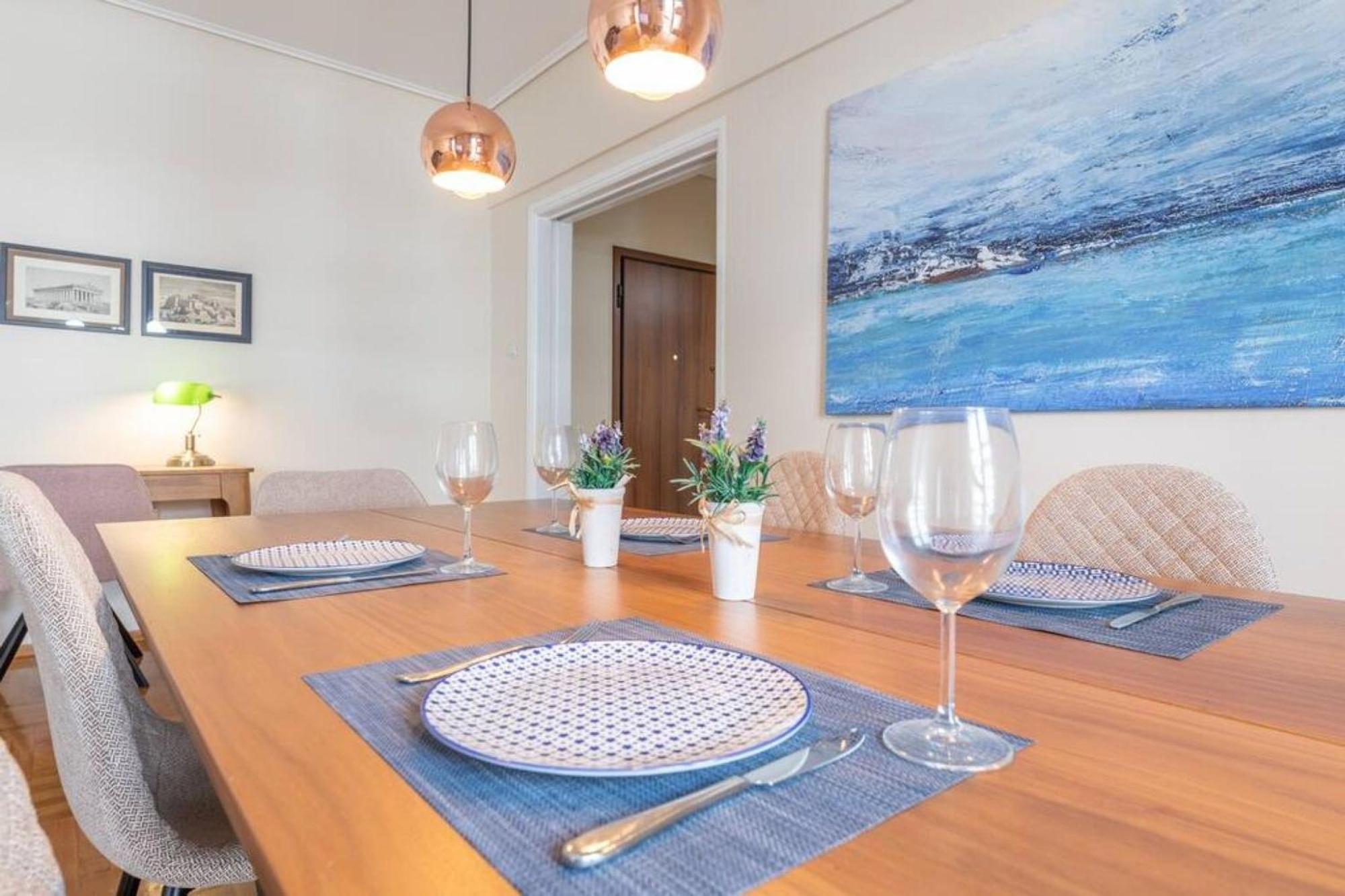 Amfitritis Family Lux Apartment At Palaio Faliro Athen Eksteriør billede